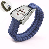 Thumbnail for Your Custom Design & Image & Logo & Text Design Airplane Seat Belt Bracelet