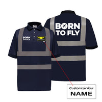Thumbnail for Born To Fly Special Designed Reflective Polo T-Shirts