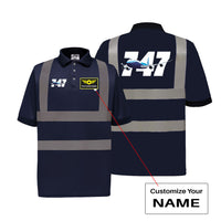 Thumbnail for Super Boeing 747 Designed Reflective Polo T-Shirts