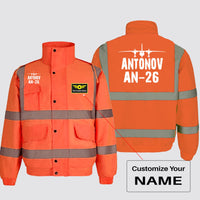 Thumbnail for Antonov AN-26 & Plane Designed Reflective Winter Jackets