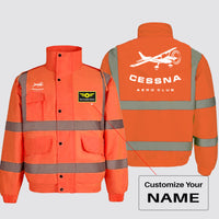 Thumbnail for Cessna Aeroclub Designed Reflective Winter Jackets