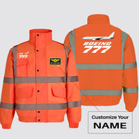 Thumbnail for The Boeing 777 Designed Reflective Winter Jackets