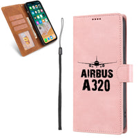 Thumbnail for Airbus A320 & Plane Designed Leather Samsung S & Note Cases