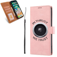 Thumbnail for In Thrust We Trust Designed Leather Samsung S & Note Cases