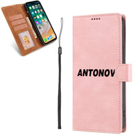 Thumbnail for Antonov & Text Designed Leather iPhone Cases