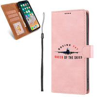 Thumbnail for Boeing 747 Queen of the Skies Designed Leather iPhone Cases