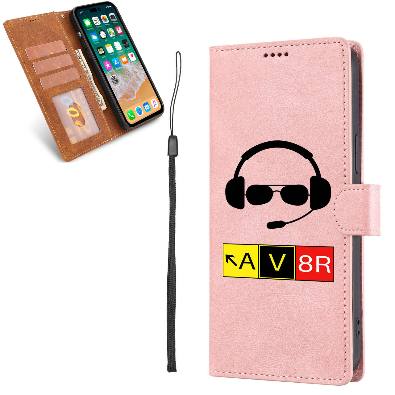 AV8R 2 Designed Leather iPhone Cases