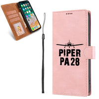 Thumbnail for Piper PA28 & Plane Leather Samsung A Cases