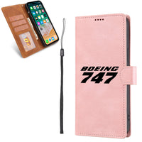 Thumbnail for Boeing 747 & Text Leather Samsung A Cases
