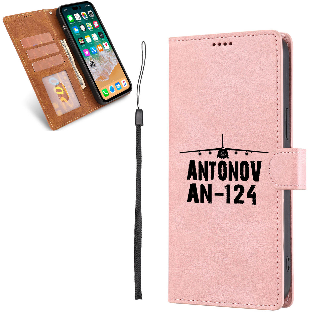 Antonov AN-124 & Plane Leather Samsung A Cases
