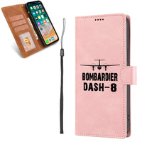 Thumbnail for Bombardier Dash-8 & Plane Designed Leather Samsung S & Note Cases