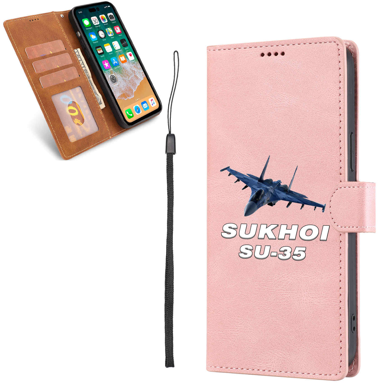 The Sukhoi SU-35 Leather Samsung A Cases