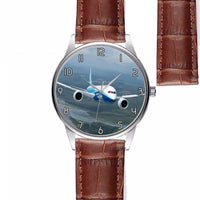 Thumbnail for Cruising Boeing 787 Designed Fashion Leather Strap Watches