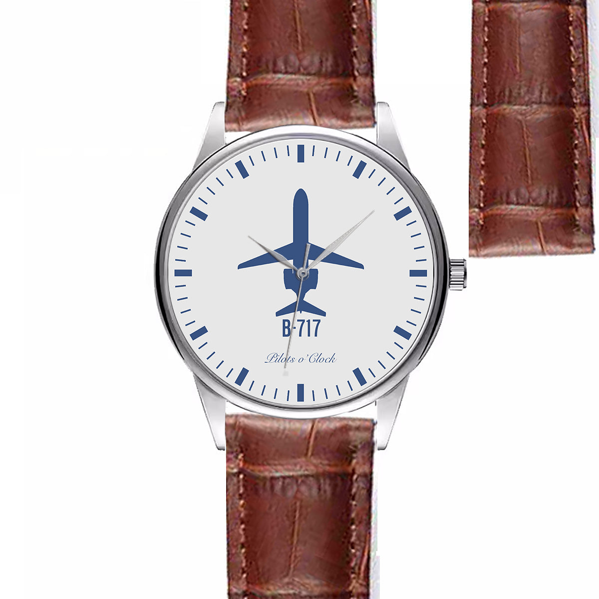 Boeing 717 Designed Fashion Leather Strap Watches
