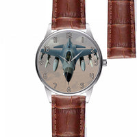 Thumbnail for Cruising Fighter Jet 16 Designed Fashion Leather Strap Watches