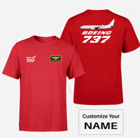 Thumbnail for The Boeing 737 Designed Double-Side T-Shirts