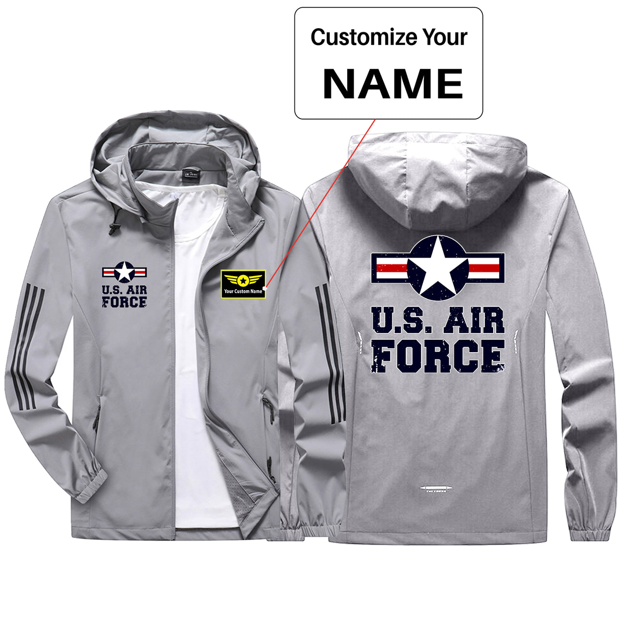 US Air Force Sport & Running Jackets
