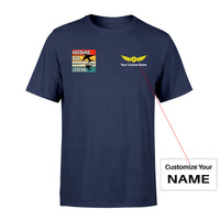 Thumbnail for Husband & Dad & Aircraft Mechanic & Legend Designed Men T-Shirt