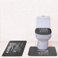 Thumbnail for Airbus A330neo & Trent 7000 Designed Toilet Seat Cover Three-piece Set