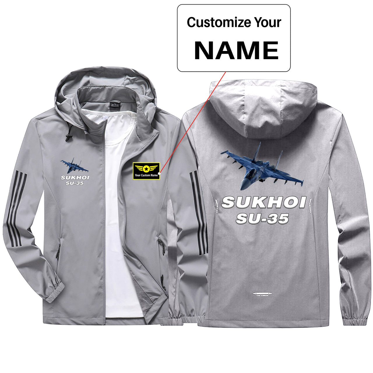 The Sukhoi SU-35 Sport & Running Jackets