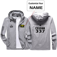 Thumbnail for Cessna 337 & Plane Sport & Running Jackets
