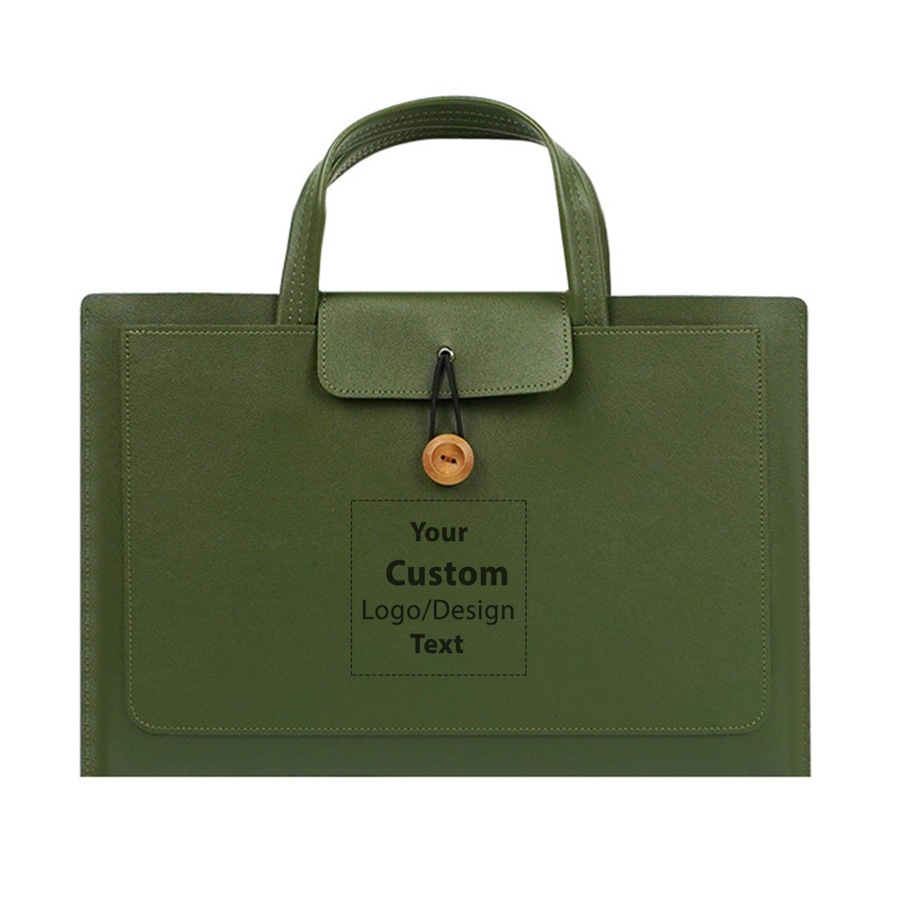 Your Custom Design & Image & Logo & Text Design Lightweight Laptop Bag Large Capacity Business Bag