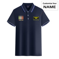 Thumbnail for Colourful Cabin Crew Designed Stylish Polo T-Shirts