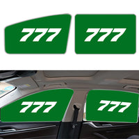 Thumbnail for 777 Flat Text Designed Car Sun Shade (Side window)