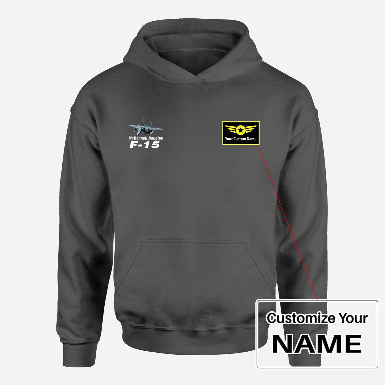 The McDonnell Douglas F15 Designed Hoodies