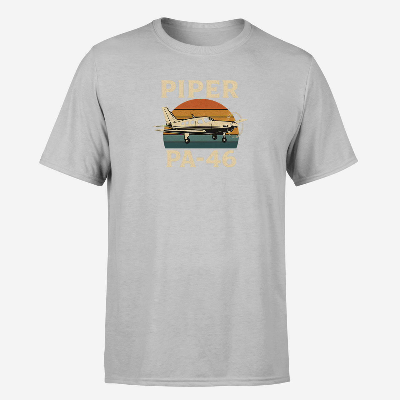 Retro Piper PA-46 Design Super Quality T-Shirts