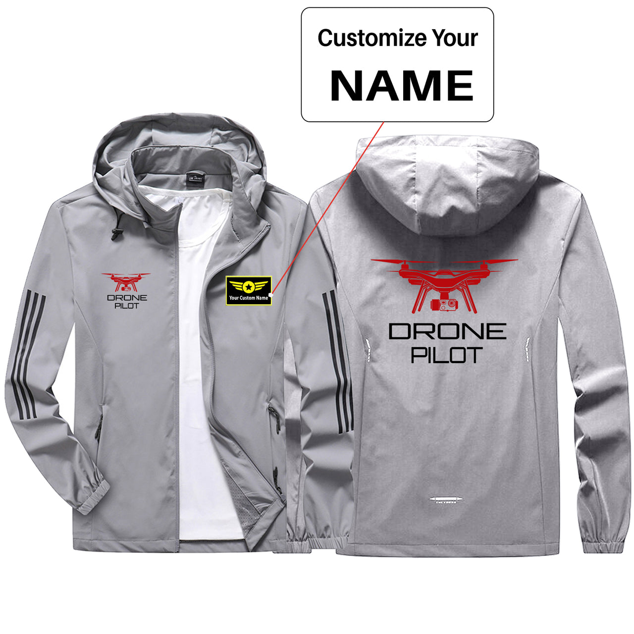 Drone Pilot Sport & Running Jackets