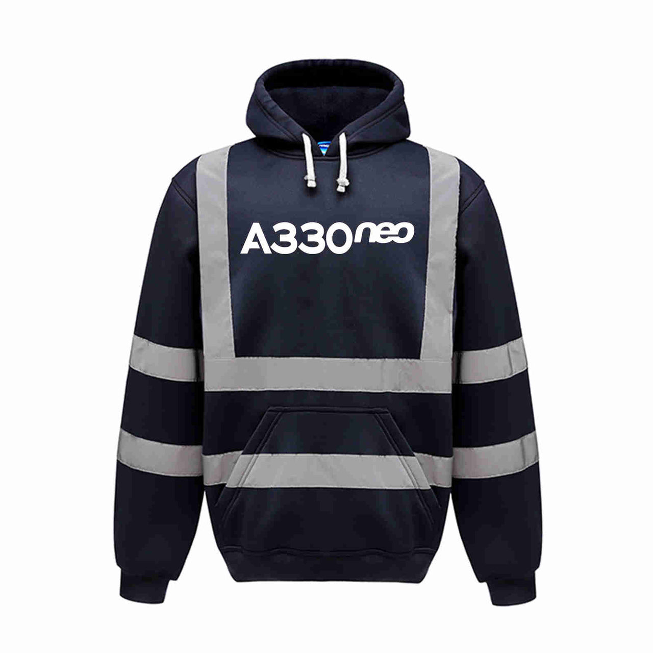 A330neo & Text Designed Reflective Hoodies