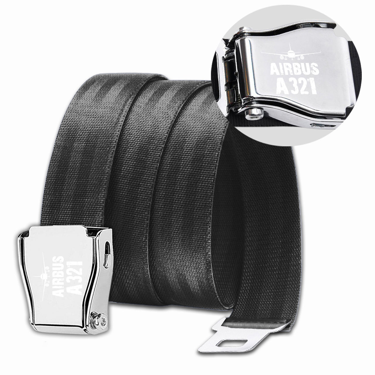 Airbus A321 & Plane Designed Fashion Airplane Seat Belts