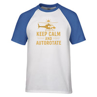 Thumbnail for Keep Calm and Autorotate Designed Raglan T-Shirts