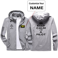 Thumbnail for Keep Calm I'm a Pilot Sport & Running Jackets