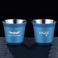 Thumbnail for Air Canada rouge Airlines Designed Double Wall Stainless Steel Coffee Mugs