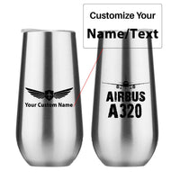 Thumbnail for Airbus A320 & Plane Designed 6oz Egg Cups