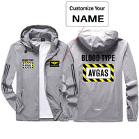 Thumbnail for Blood Type AVGAS Sport & Running Jackets