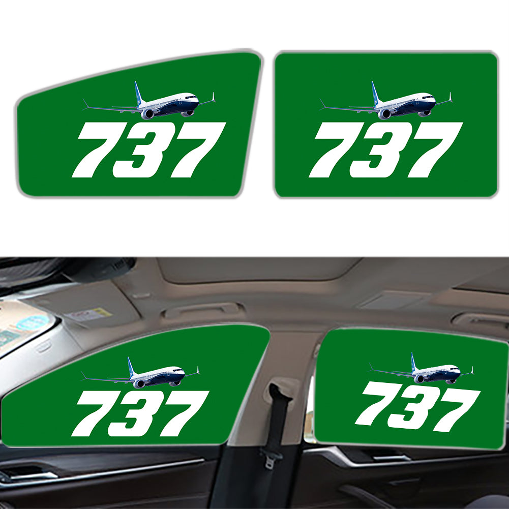 Super Boeing 737-800 Designed Car Sun Shade (Side window)