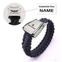 Thumbnail for Kenya Airways Airplane Seat Belt Bracelet