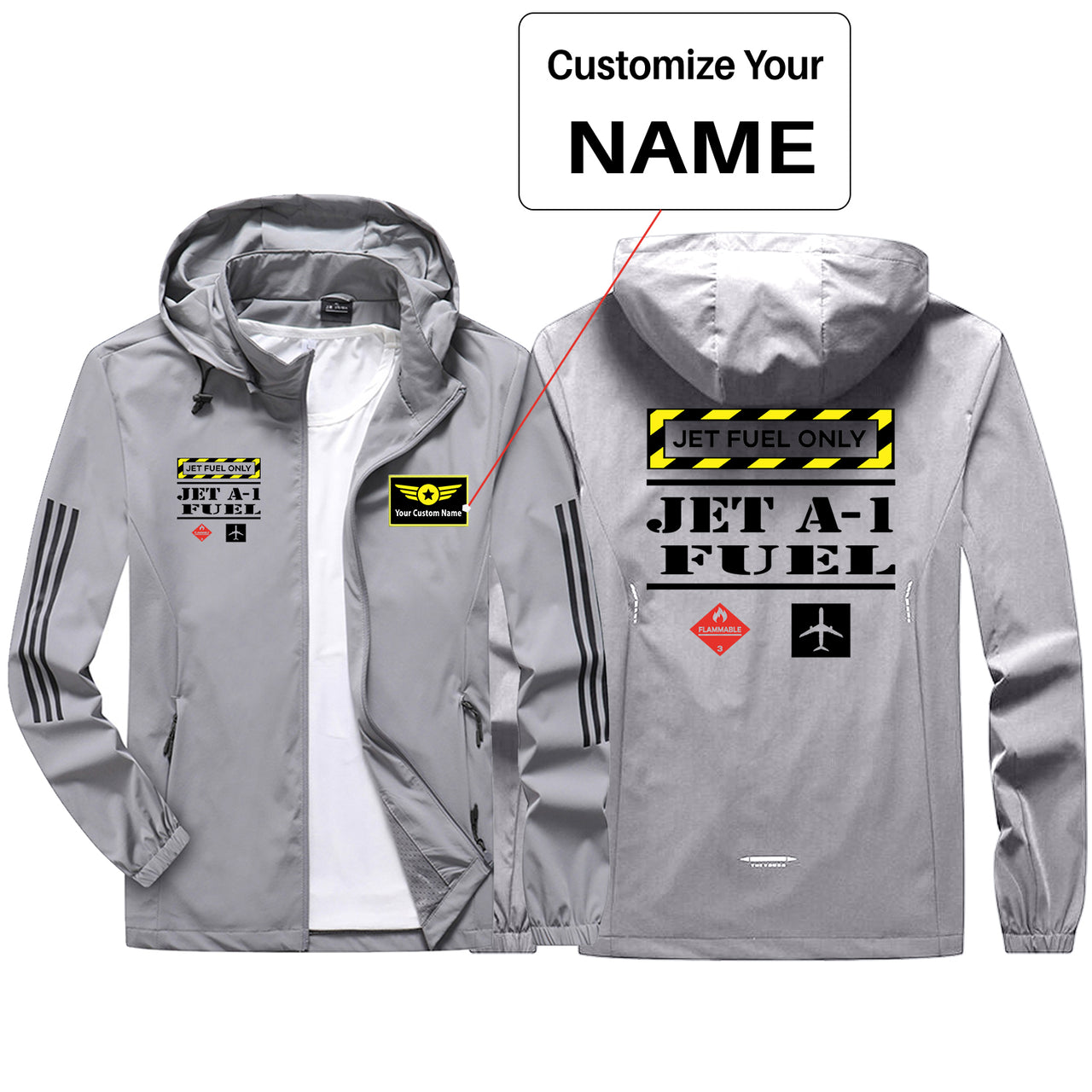 Jet Fuel Only Sport & Running Jackets