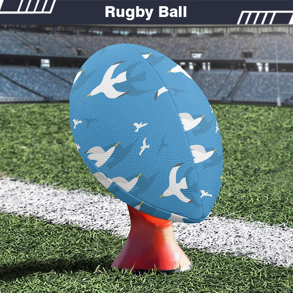 Seamless Seagulls Designed Rugby
