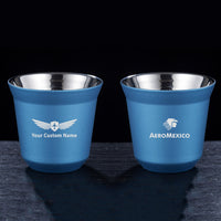 Thumbnail for Aero Mexico Double Wall Stainless Steel Coffee Mugs
