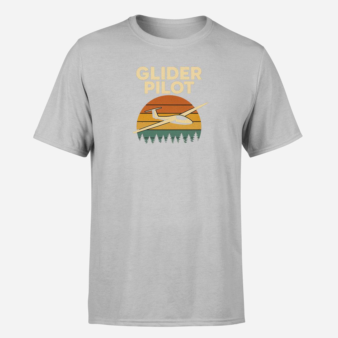 Retro Glider Design Super Quality T-Shirts