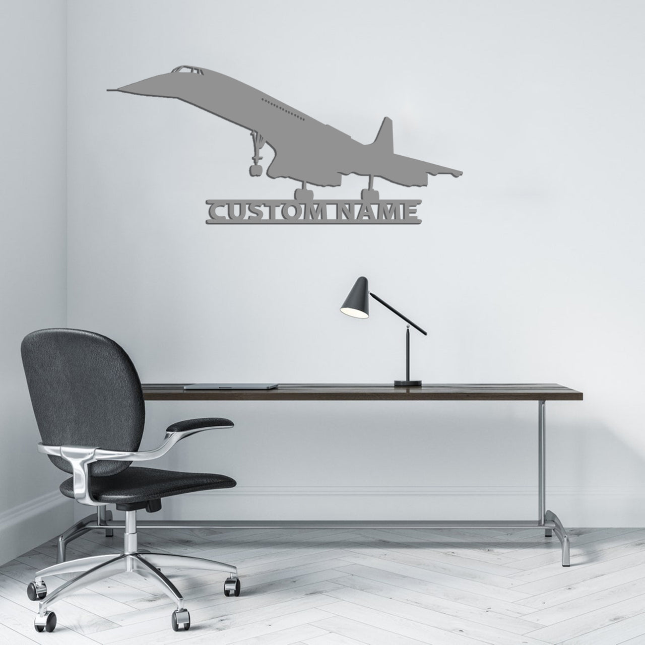 Concorde Designed Wall Metal Signs