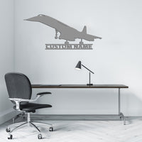 Thumbnail for Concorde Designed Wall Metal Signs