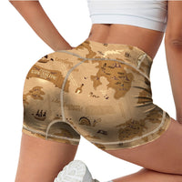 Thumbnail for Adventurer Designed Women Yoga Shorts Pants