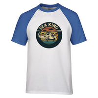 Thumbnail for Sea King Helicopter Designed Raglan T-Shirts