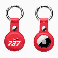 Thumbnail for Super Boeing 737-800 Design Airtags Leather Cases