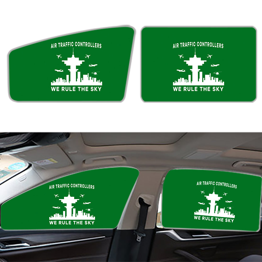 Air Traffic Controllers - We Rule The Sky Designed Car Sun Shade (Side window)